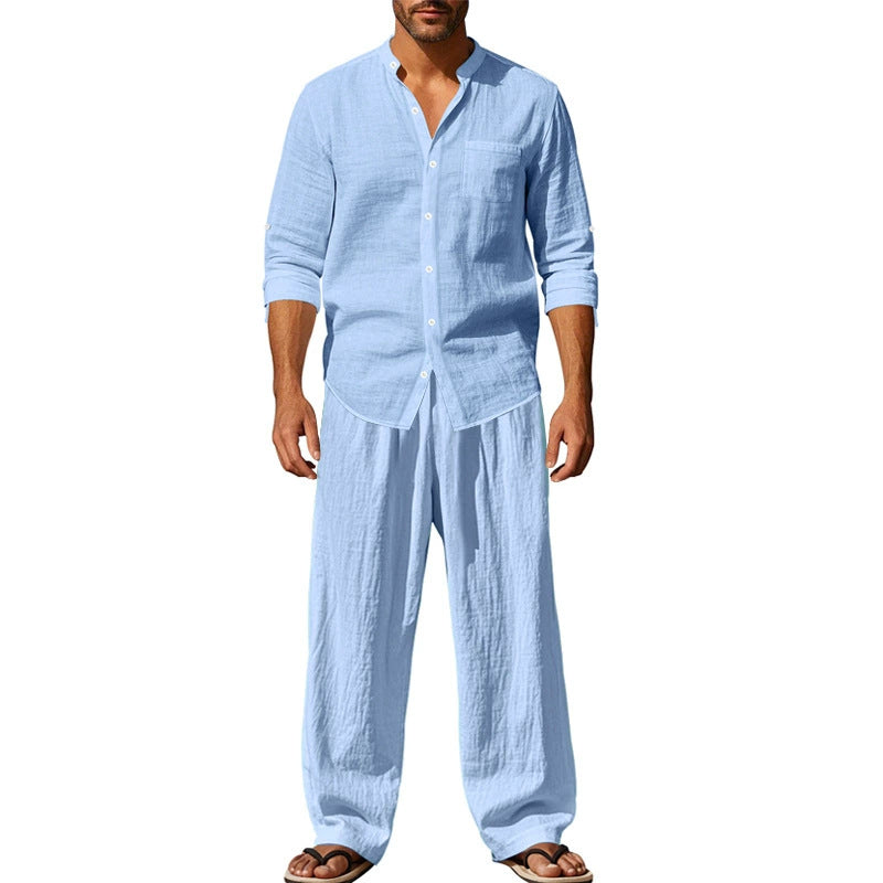 Conjunto informal y transpirable para hombre