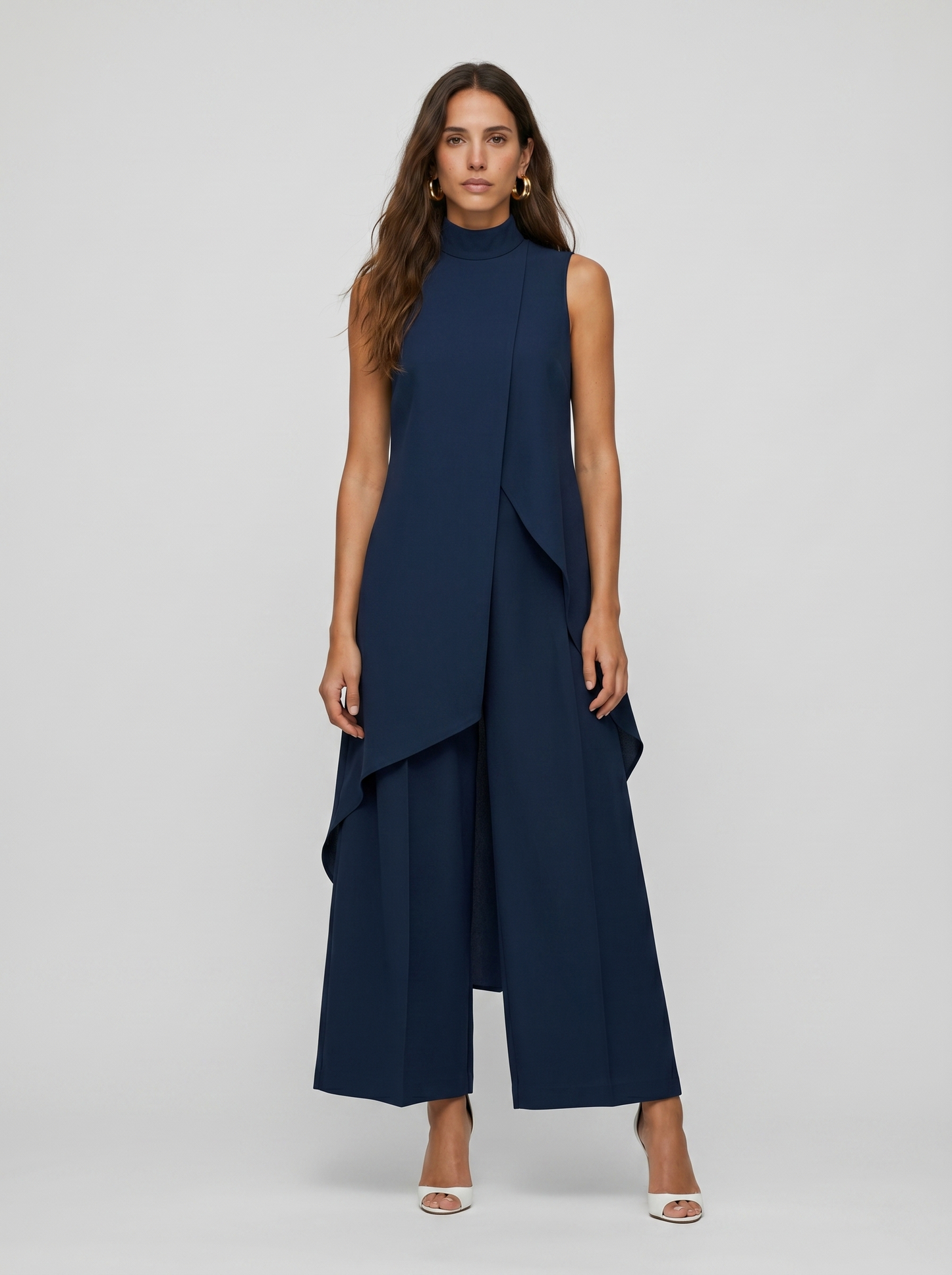 Conjunto largo elegante