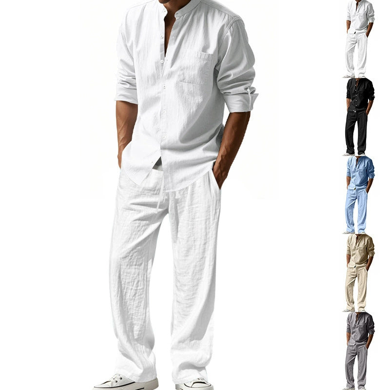 Conjunto informal y transpirable para hombre