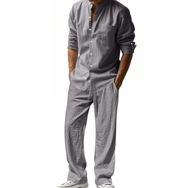 Conjunto informal y transpirable para hombre