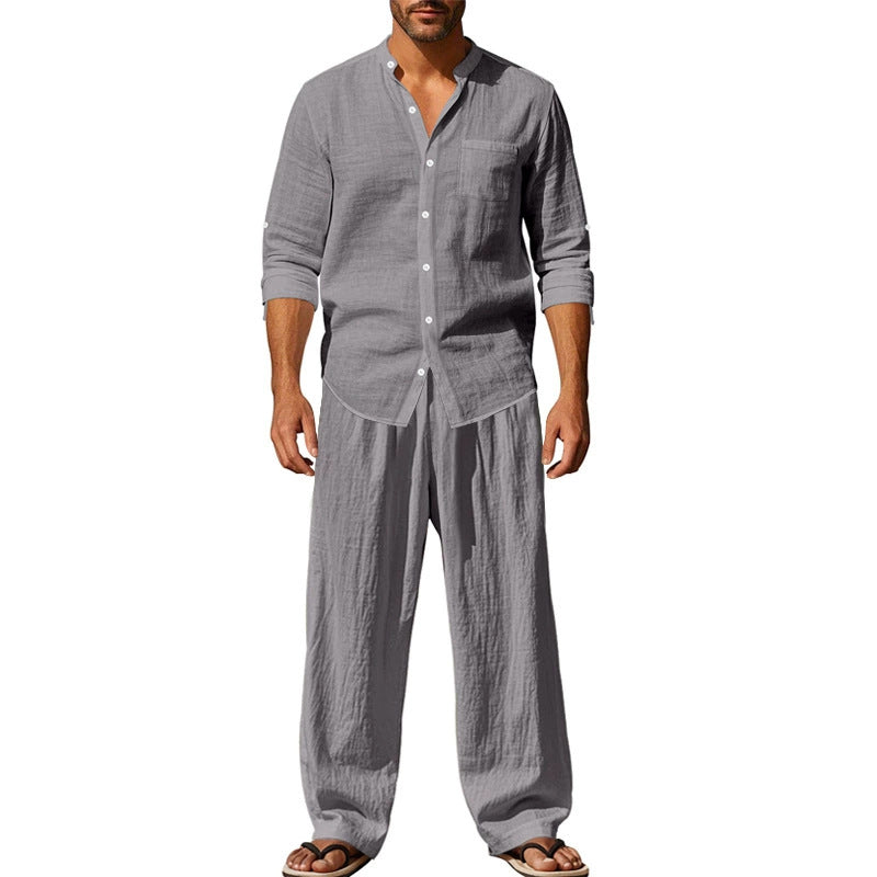 Conjunto informal y transpirable para hombre