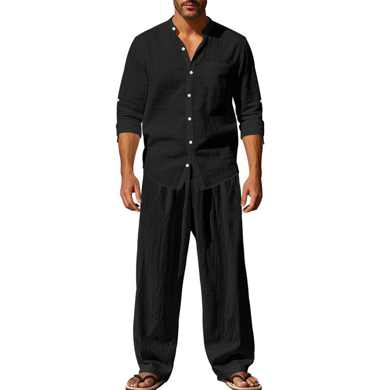 Conjunto informal y transpirable para hombre