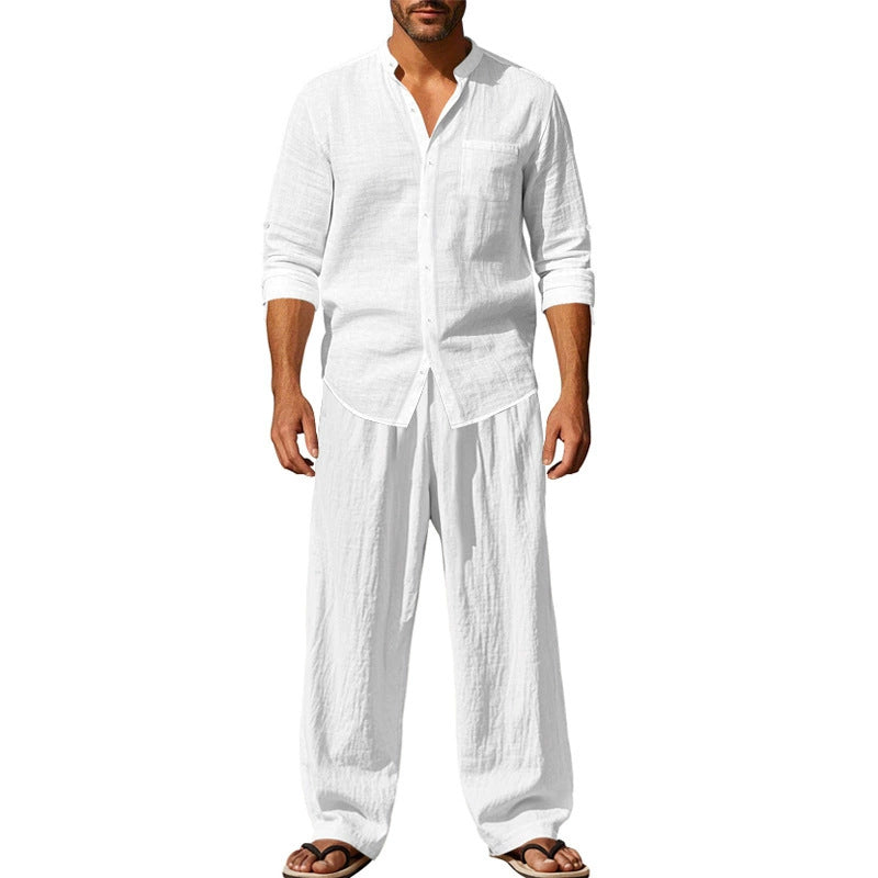 Conjunto informal y transpirable para hombre