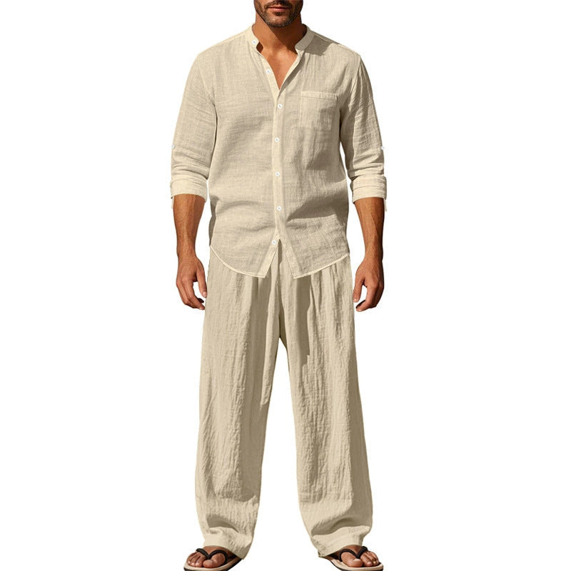 Conjunto informal y transpirable para hombre